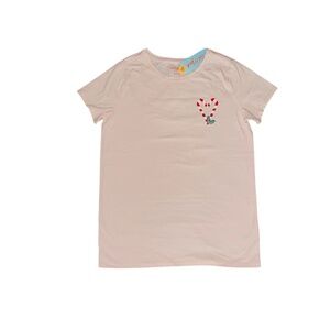 Cat & Jack Girl's Candy Cane Heart T-Shirt Size XL 14/16 NWT
